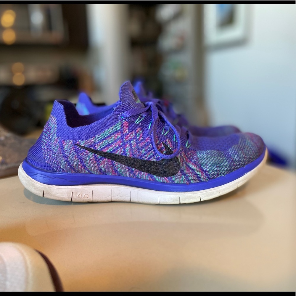 Nike Free 4.0 Flyknit women’s shoes 8.5